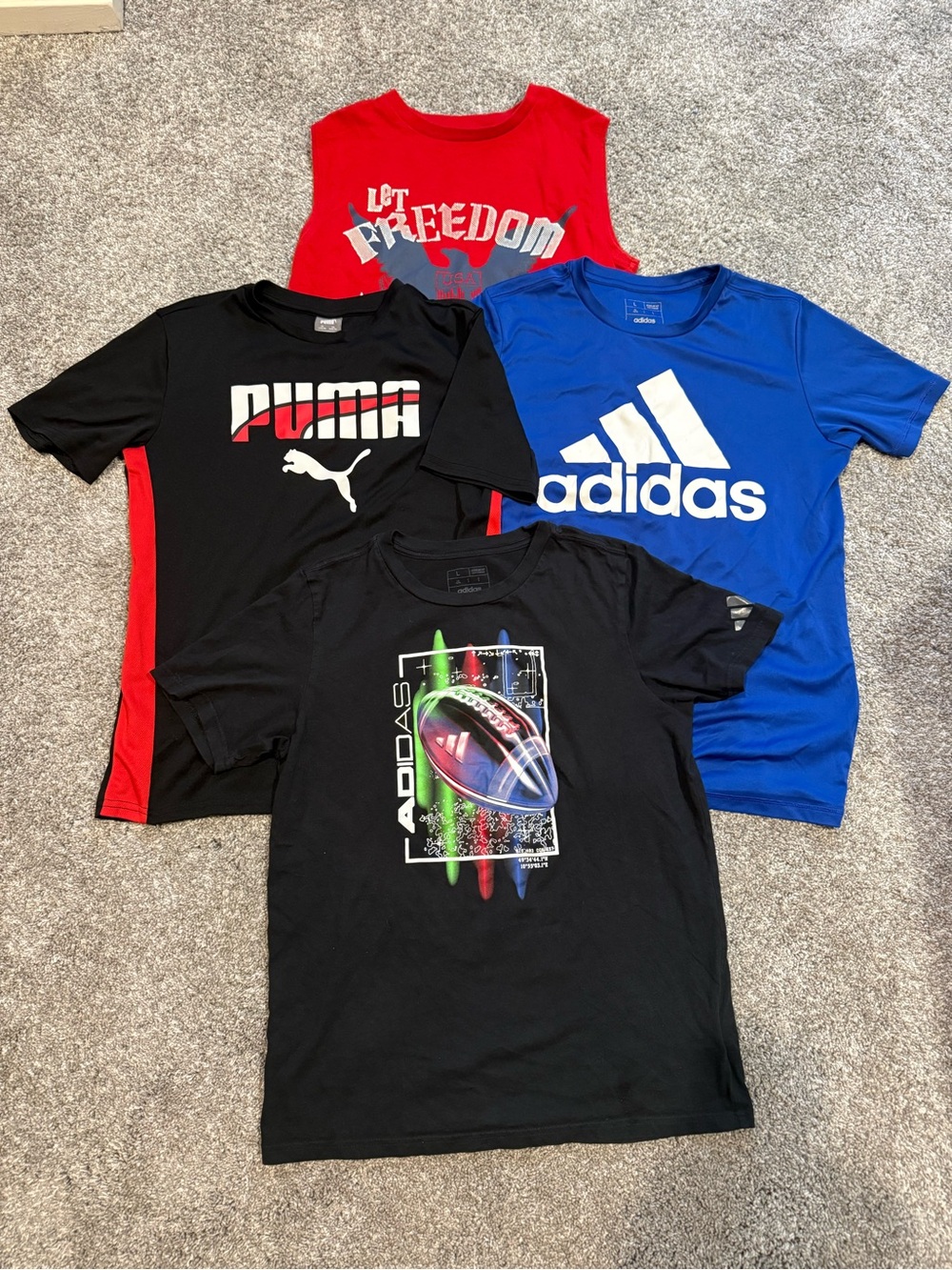 Bundle of Boys T-Shirts and Tank Top - Size L 14/16